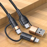კაბელი USAMS Multifunction USB Cable 4in1 - Image 5