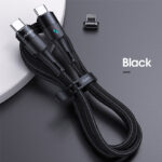 კაბელი USAMS U66 Magnetic (Type-C & Lightning პორტები) - Image 3