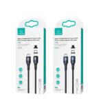 კაბელი USAMS U66 Magnetic (Type-C & Lightning პორტები) - Image 9