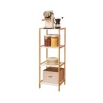 Goks.ge თარო ოთხი განყოფილებით თეთრი CX24029 35X30X100