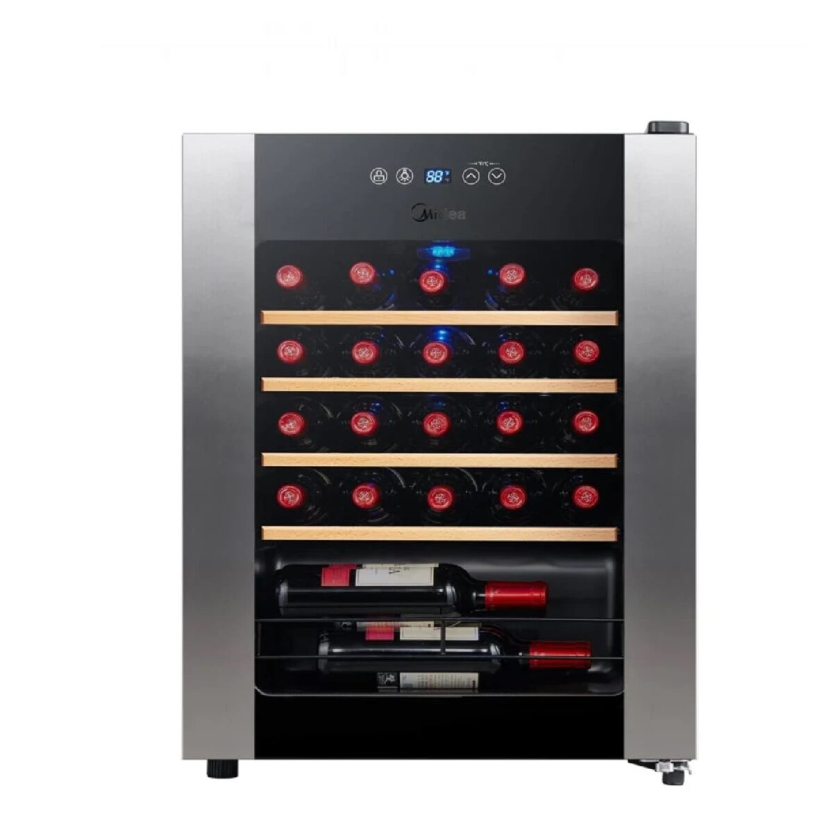 ღვინის მაცივარი MIDEA MDRW107FGG22 Goks.ge