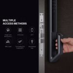 ჭკვიანი საკეტი smart lock Lockin SV40 – თითის სკანერით  | განვადებით - Image 4
