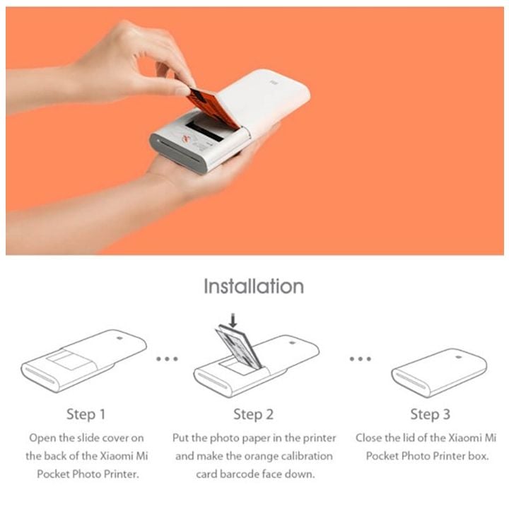 Goks.ge X26152 Mi Portable Photo Printer
