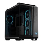 Asus TUF Gaming GT502 Horizon ARGB 4x120mm Fans Mid Tower Black - 90DC0090-B19020