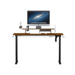 Kingsmith Smart Height adjustable table ETSFI21 Antique wood