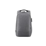Kingsons Anti Theft Commuter Backpack With USB Charger 17.1 Grey - KS3149W-D