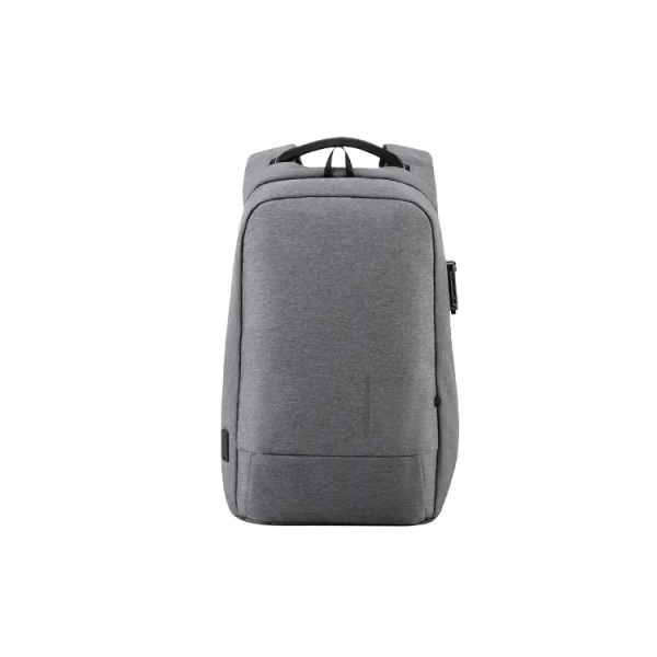 Kingsons Anti Theft Commuter Backpack With USB Charger 17.1 Grey - KS3149W-D