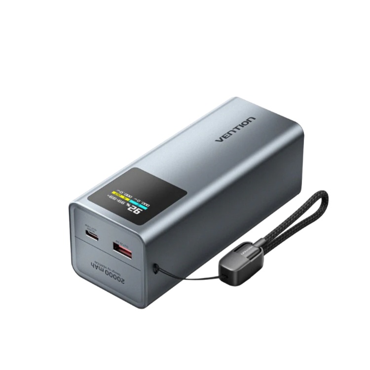 Vention FKCH0 20.000mAh Power Bank 100W Gray