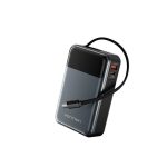 Vention FKDM0 20.000mAh Power Bank 65W With LED Display Gray