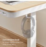 Vertex VX-1SSD-01NW Single Motor Sit-Stand Desk with Drawer & Memory Control