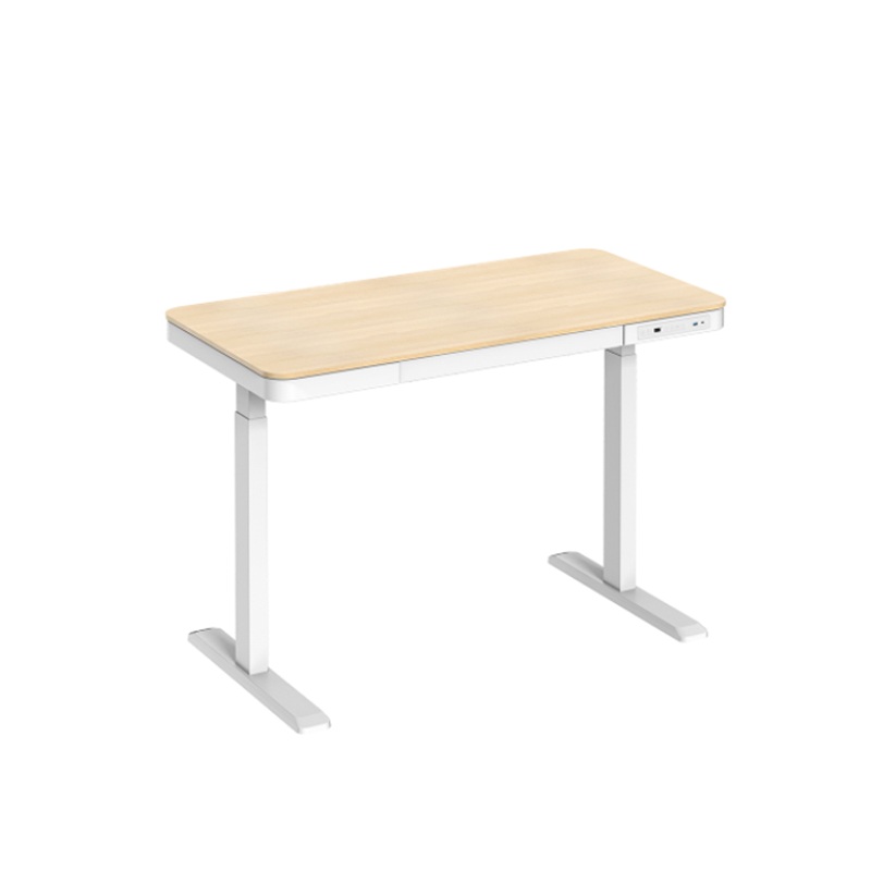 Vertex VX-1SSD-01NW Single Motor Sit-Stand Desk with Drawer & Memory Control