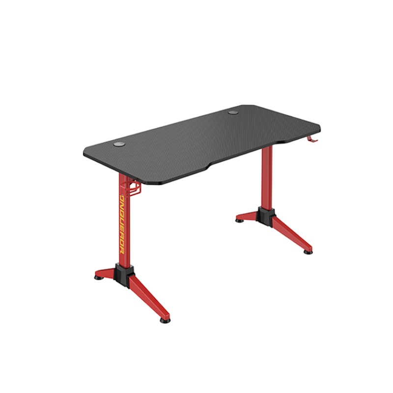 Vertex VX-GD-01BR Conqueror Gaming Desk Black Red