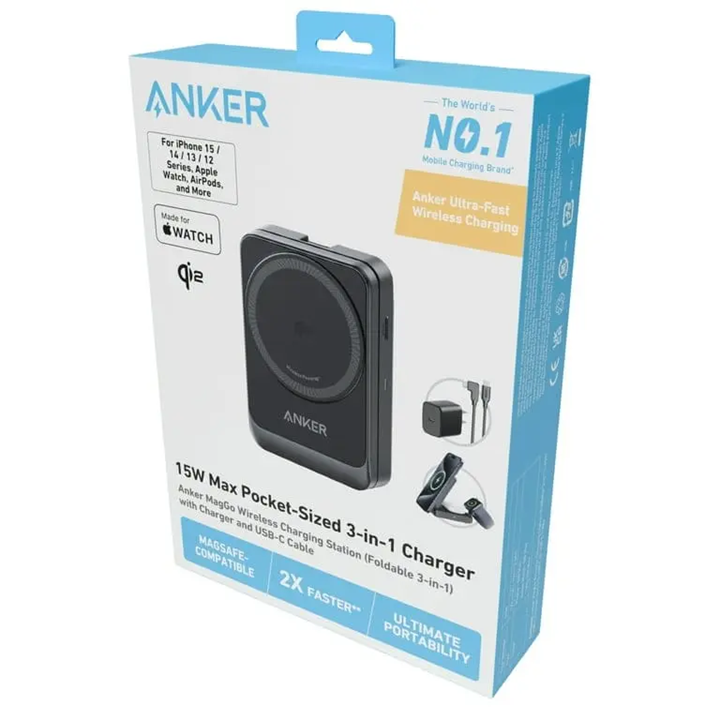 Anker MagGo Wireless Charging Stationa